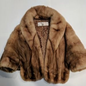 Vintage mink bolero